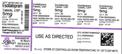 894-30 (Escitalopram 60760 894 30)